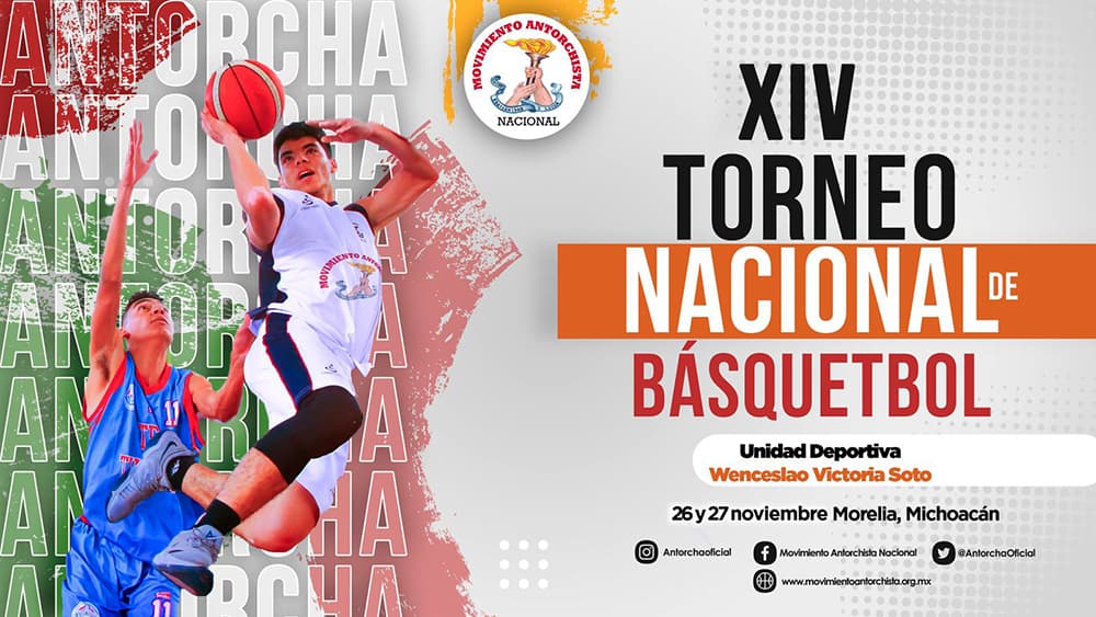 Convoca Antorcha al XIV Torneo Nacional de Basquetbol » El Pulso Edomex