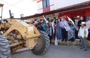 Realizan banderazo de inicio de importante obra en el Ejido de San Lorenzo Cuauhtenco Zinacantepec