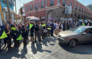 Entrega Roberto Bautista Arellano la rehabilitación de la calle Miguel Hidalgo en la cabecera municipal