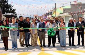 Zinacantepec fortalece infraestructura vial en San Lorenzo Cuauhtenco