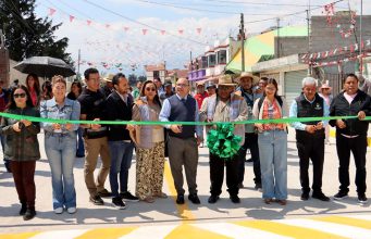 Zinacantepec fortalece infraestructura vial en San Lorenzo Cuauhtenco